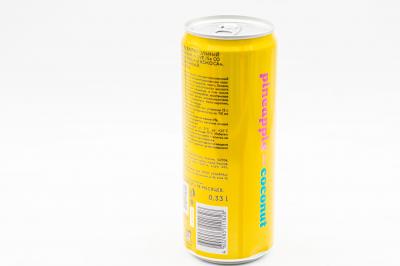 Газированный напиток LOVE IS Ананас и Кокос 330 мл