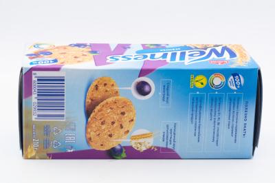 Печенье Wellness цельнозерновое с изюмом и витаминами 210 гр