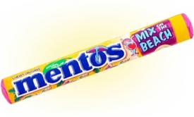 Жевательная конфета Mentos Mix on the beach 38 грамм