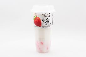 Напиток б/а молочный Zhenchun со вкусом клубники 520мл